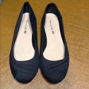American Eagle Outfitters Women's Classic Black Loafers